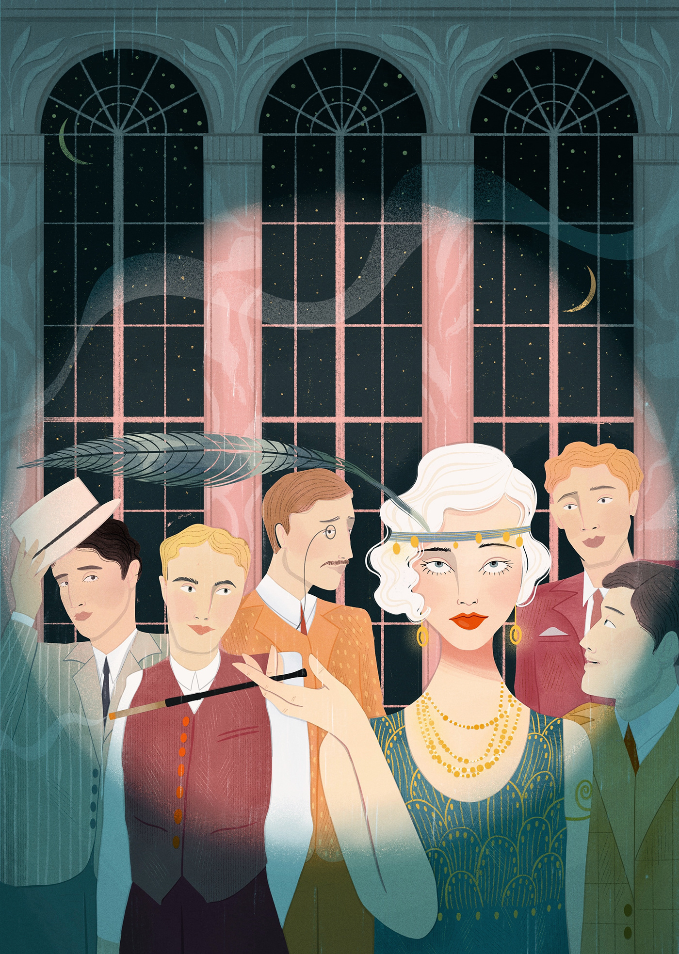Narrative & Character Illustrations — Personal Project