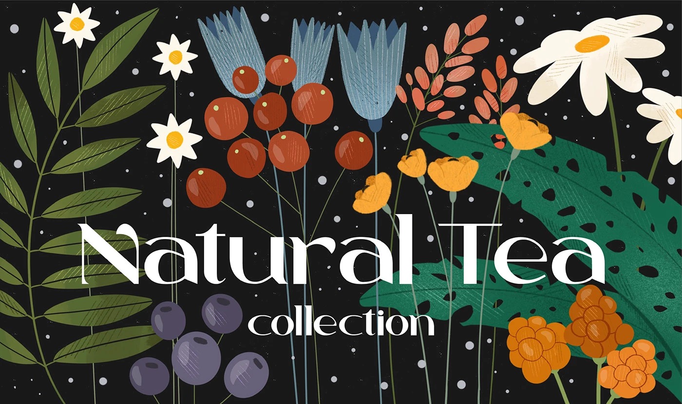 Tea packaging collection overview