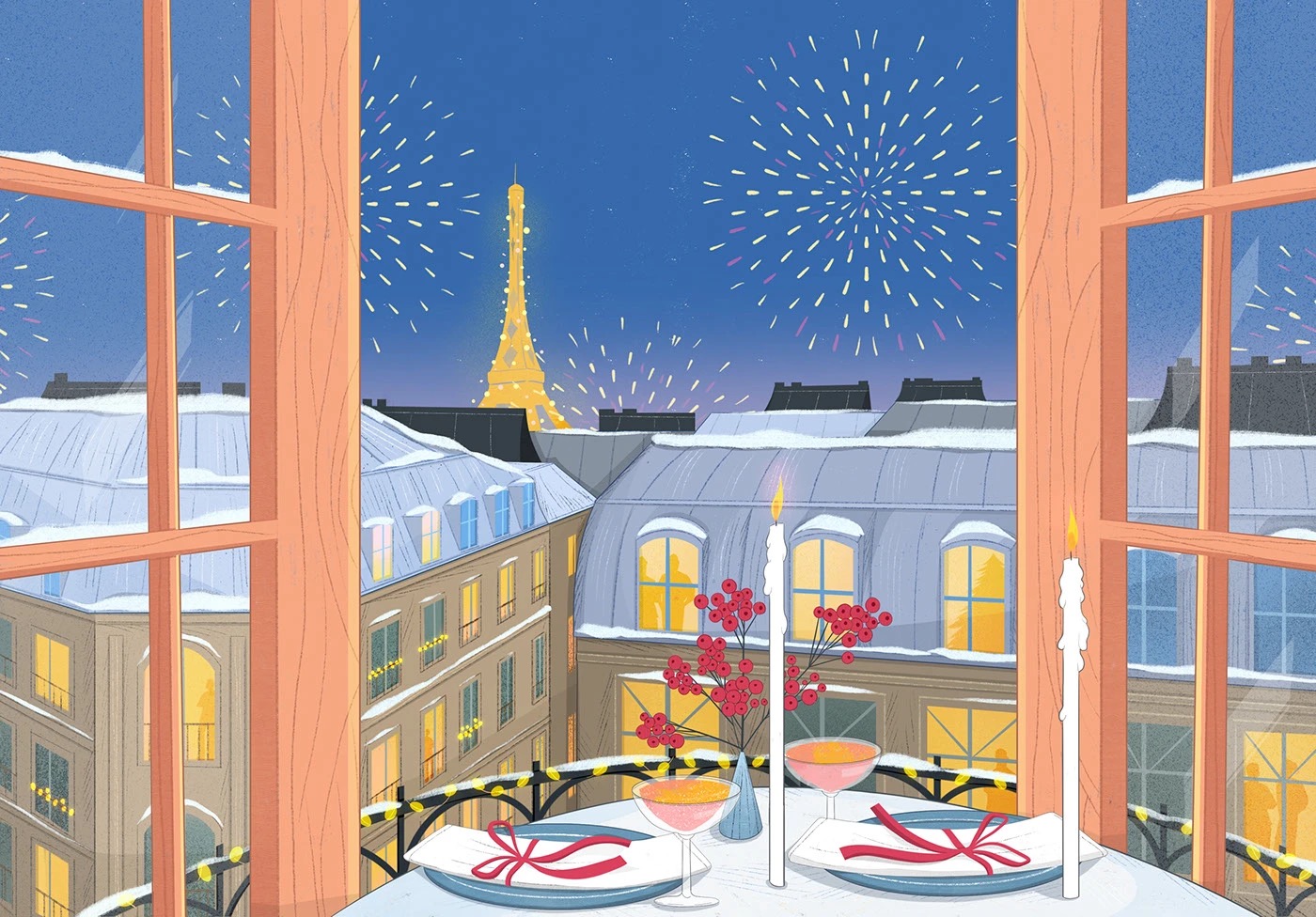 Winter Packaging Illustrations